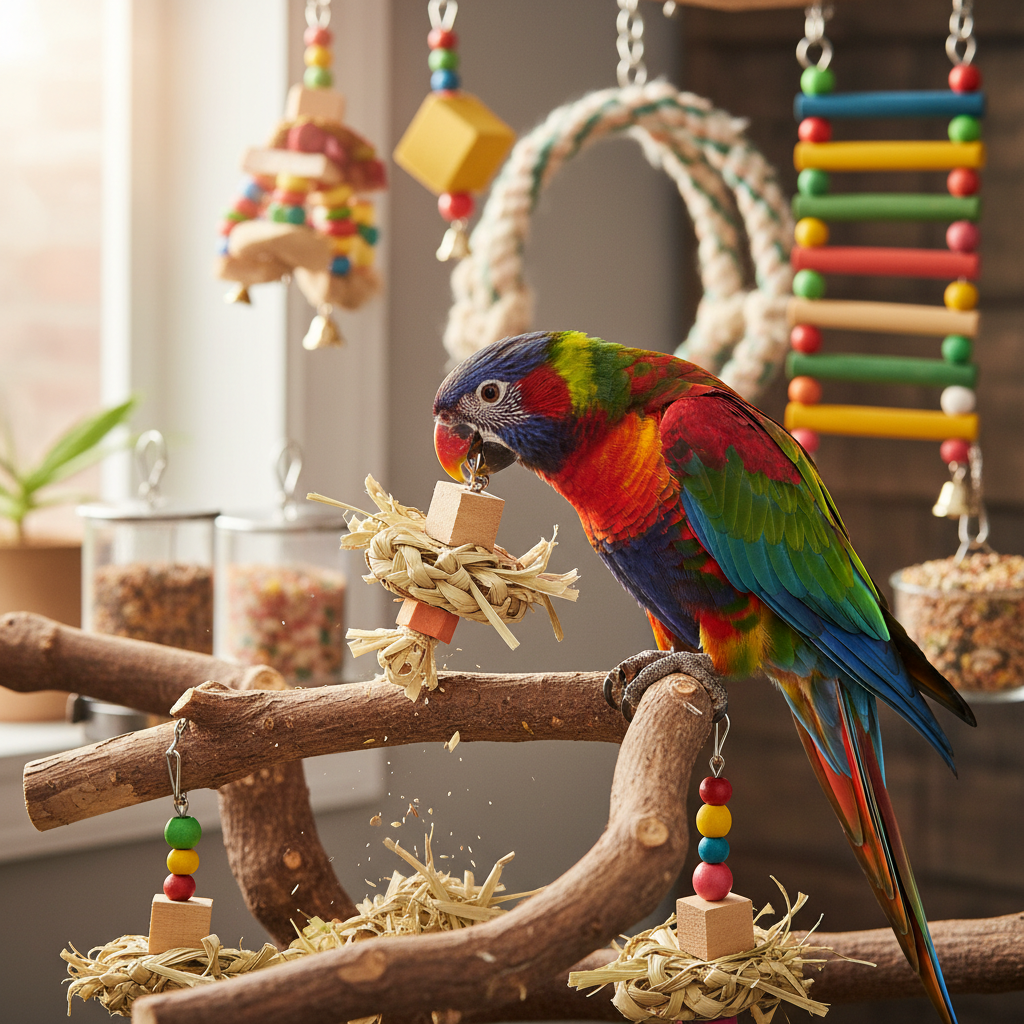 Accessoires pour oiseaux