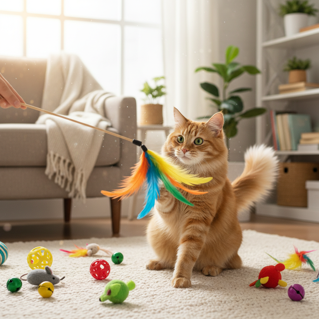 Jouets pour chats