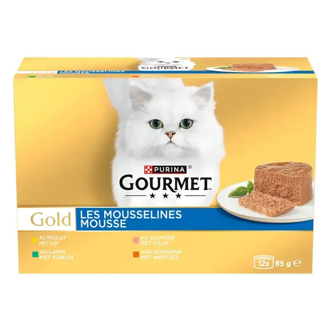 GOURMET™ GOLD Les Mousselines au Poulet - Boîtes pour chat