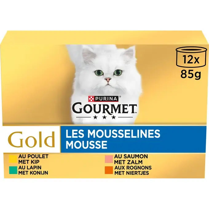 GOURMET™ GOLD Les Mousselines au Poulet - Boîtes pour chat
