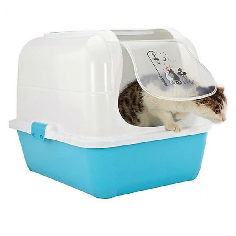 Maison de Toilette Fermée pour Chat – HOOPET