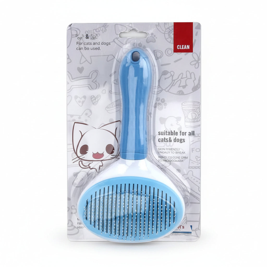 Brosse carde autonettoyante Cleanpet's – packaging