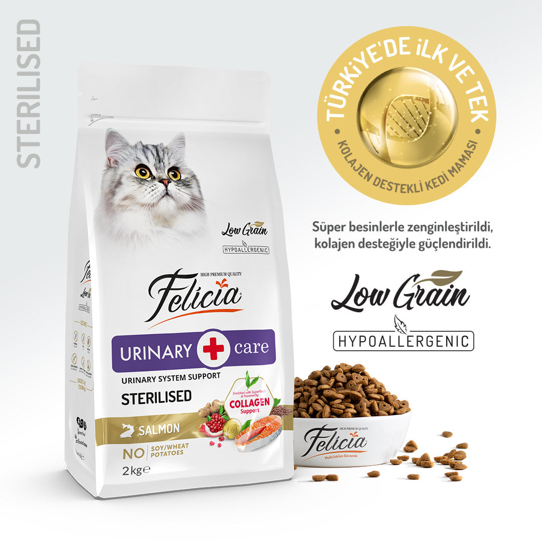 Felicia Urinary Care Sterilised – Saumon 2kg
