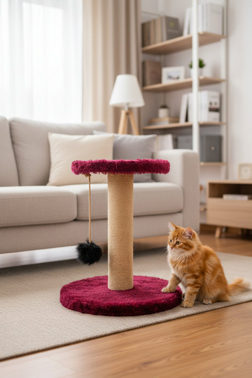 Arbre à Chat Standard — Griffoir + Plateforme
