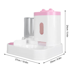 Distributeur Zerodis rose avec dimensions