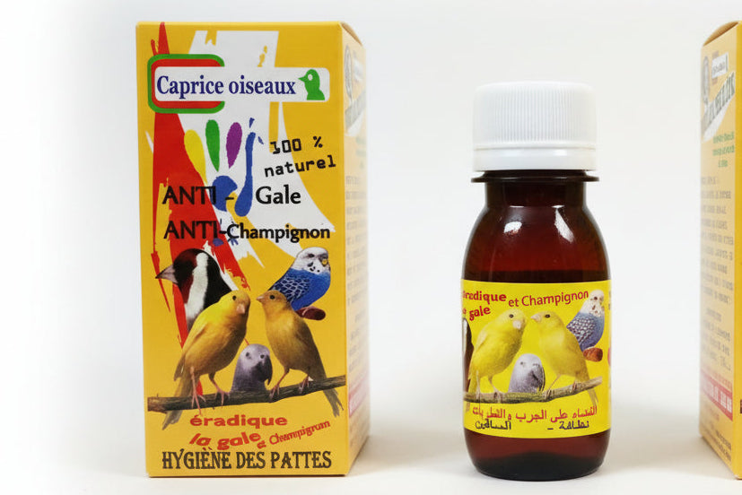 Caprice Oiseaux Anti-Gale Anti-Champignon 100% Naturel