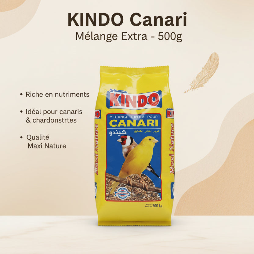 Kindo Mélange Extra Pour Canari – Maxi Nature Belgium Graine