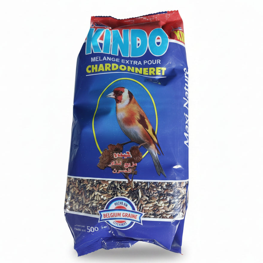 Kindo Mélange Extra pour Chardonneret – Maxi Nature Belgium Graine