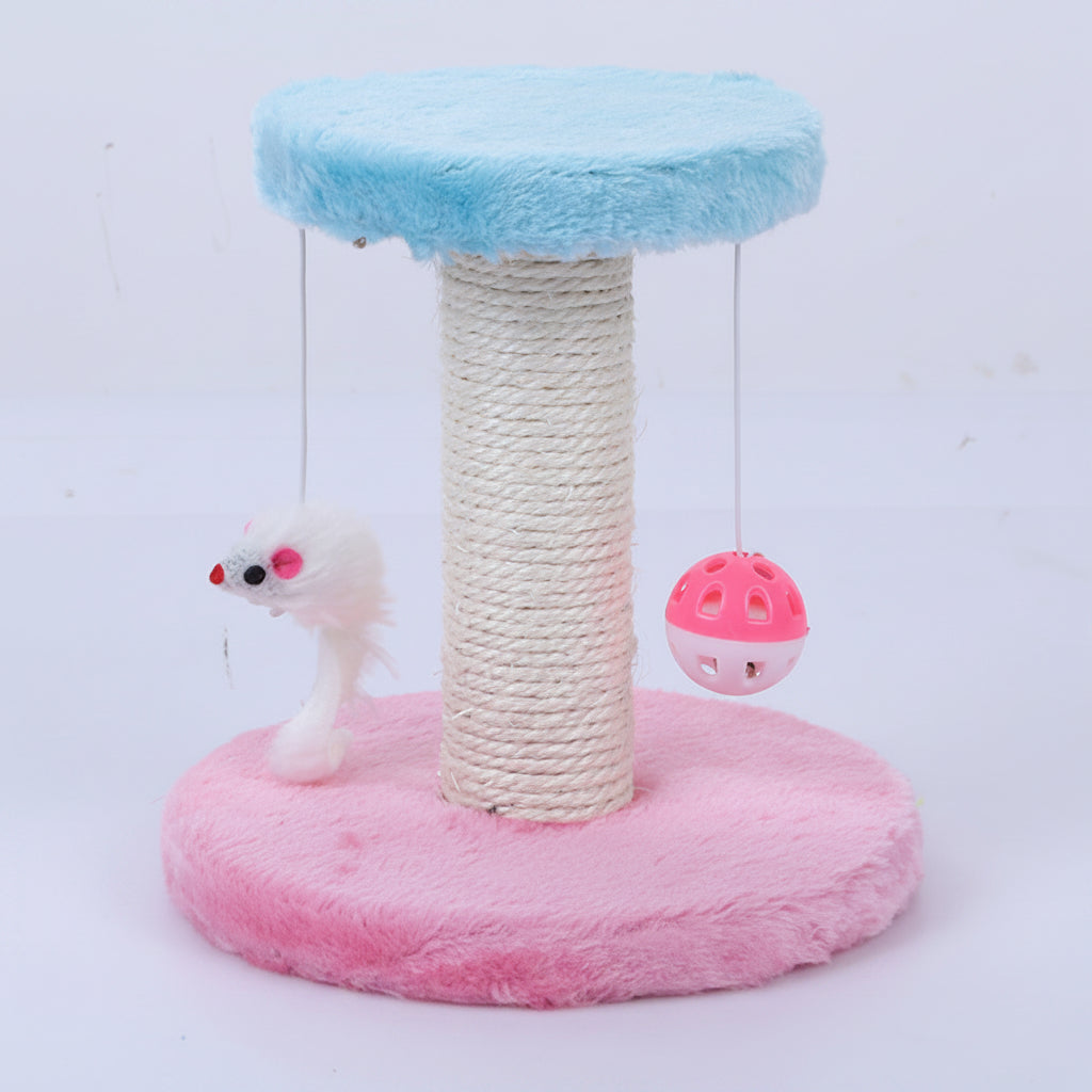 Griffoir Poteau pour Chat avec Jouets – DOBO PET