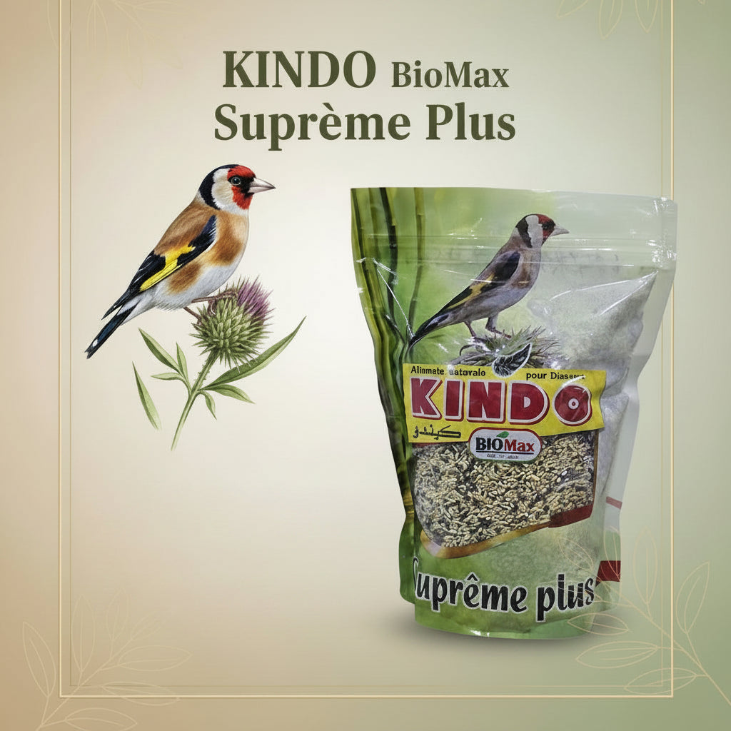 Kindo BioMax Suprême Plus – Aliments Naturels pour Oiseaux