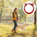 Câble d'Attache Chien 3 m – Longe Anti-Morsure avec Crochet Pivotant 360° (Rouge)