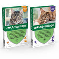 Advantage 40® et 80® – Packshot boîtes anti-puces chat et lapin