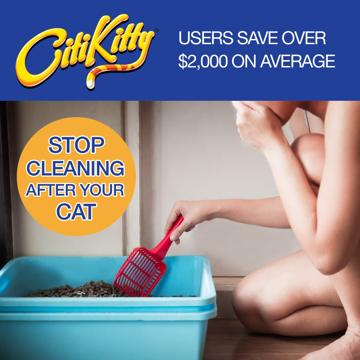 CitiKitty - Kit d'apprentissage des toilettes pour chat