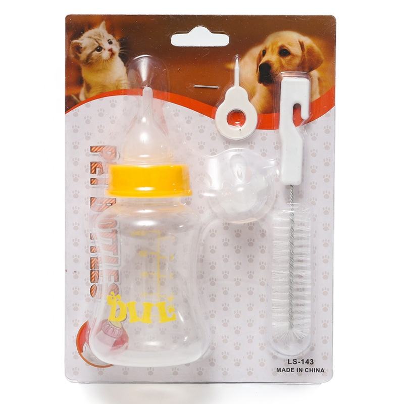 Biberon d'allaitement pour chatons et chiots – Set 5 pièces