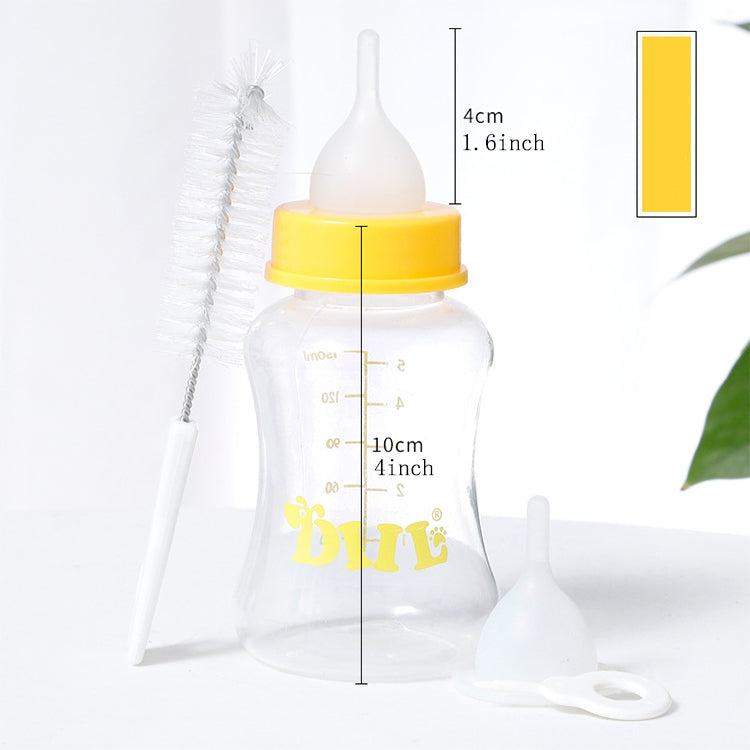 Biberon d'allaitement pour chatons et chiots – Set 5 pièces