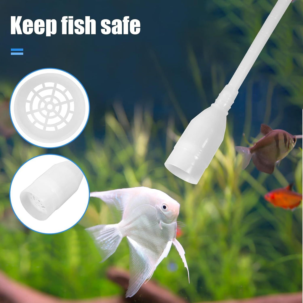Pompe Siphon pour Aquarium – Changement d'Eau & Nettoyage Gravier