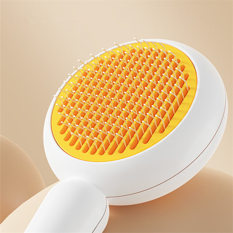 Brosse Autonettoyante pour Chat et Chien – Design Œuf