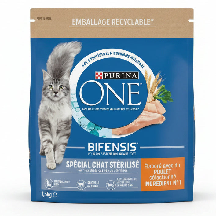 Purina ONE Bifensis Chat Stérilisé – pouet 15kg