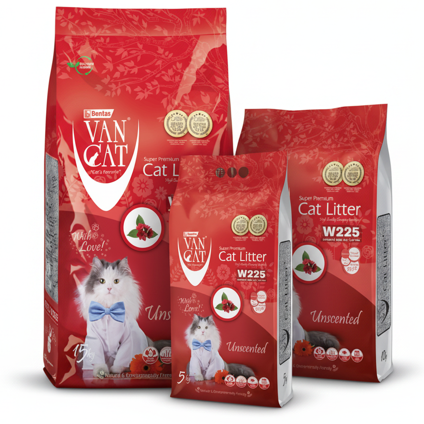 Van Cat® Unscented Clumping Cat Litter W225