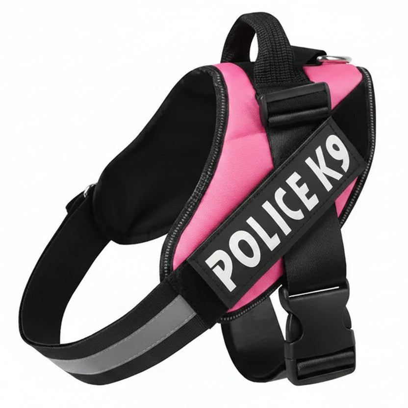 Harnais Tactique Police K9 pour Chien — Taille XL