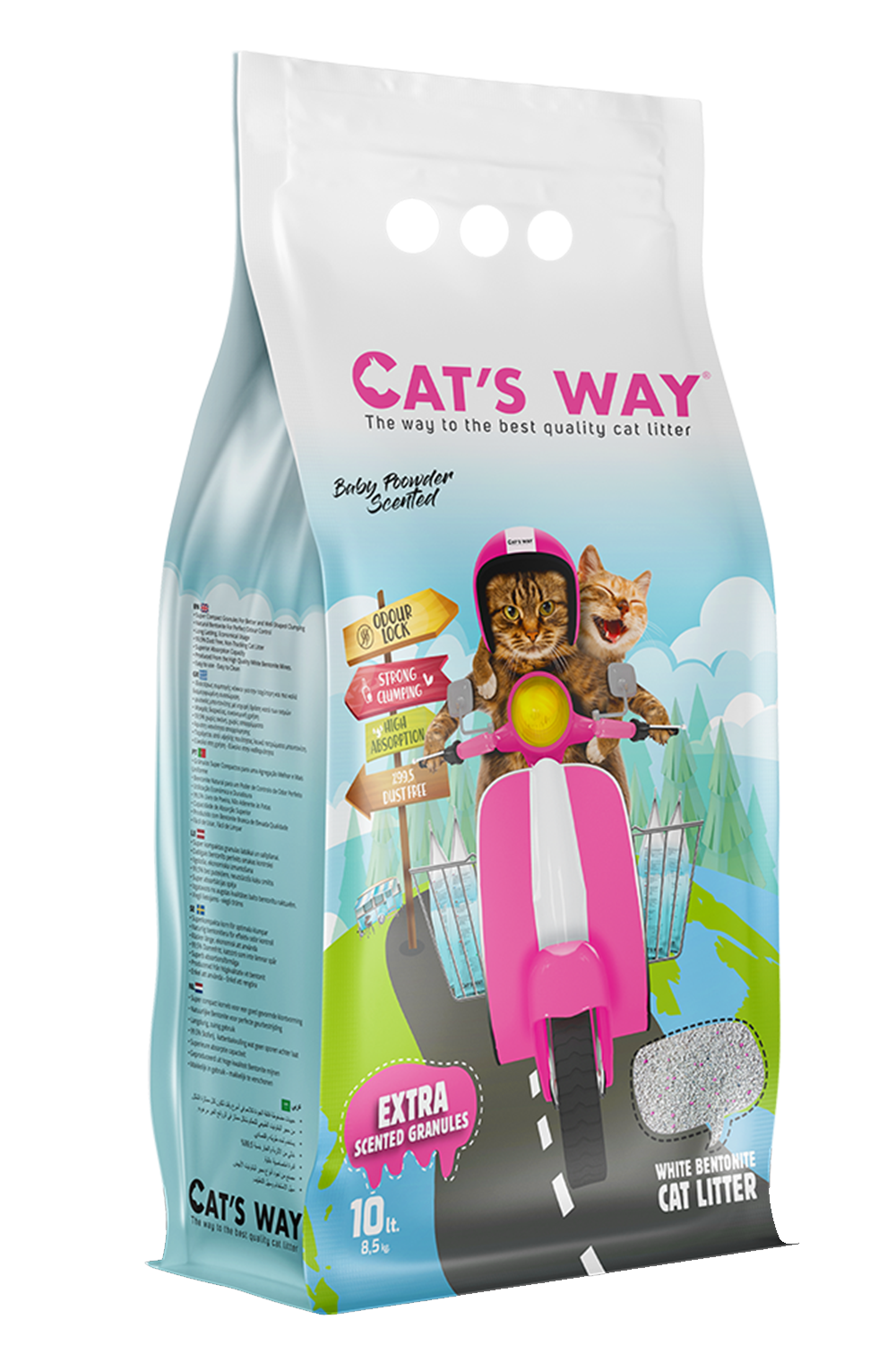 Catway — Litière Agglomérante Premium pour Chats | 5L, 10L, 20L