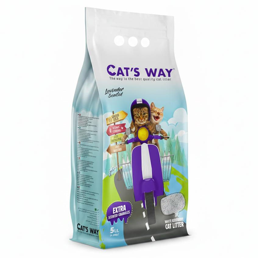 Catway — Litière Agglomérante Premium pour Chats | 5L, 10L, 20L