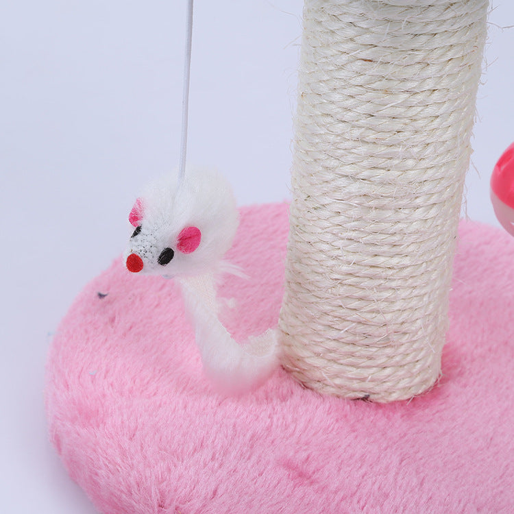 Griffoir Poteau pour Chat avec Jouets – DOBO PET
