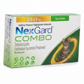 NexGard COMBO – Boîte 3 pipettes antiparasitaires pour chat 2,5-7,5 kg