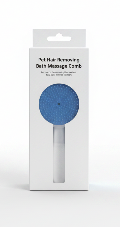 Peigne de Massage Anti-Poils pour Chiens