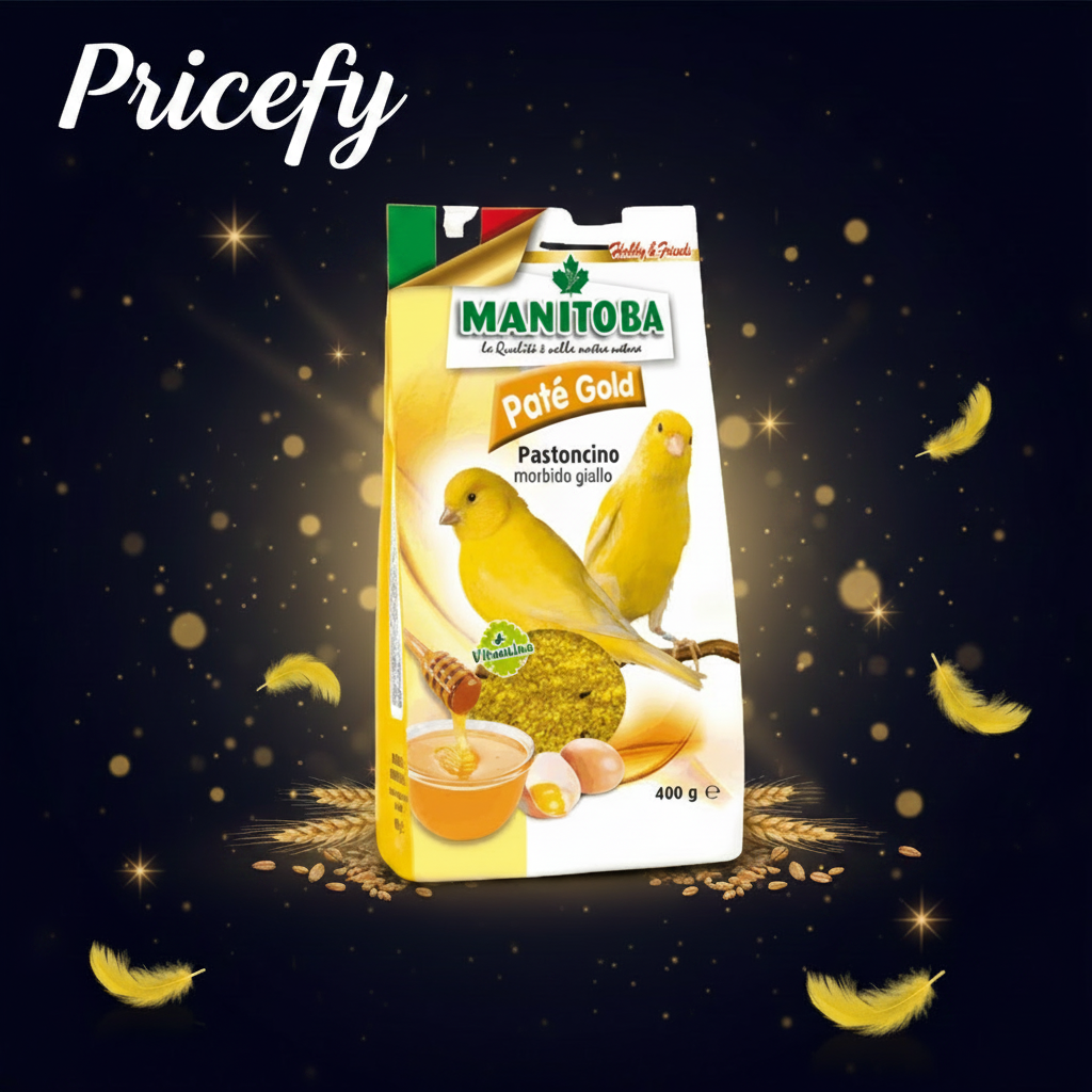 Manitoba Paté Gold Pastoncino pâtée molle jaune pour canaris 400g