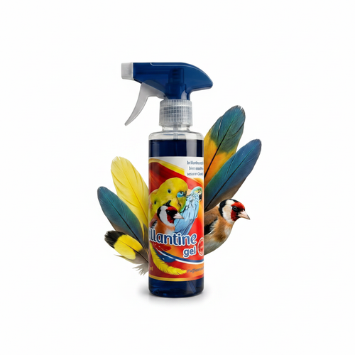 Brillantine Gel Blue Spray pour Oiseaux