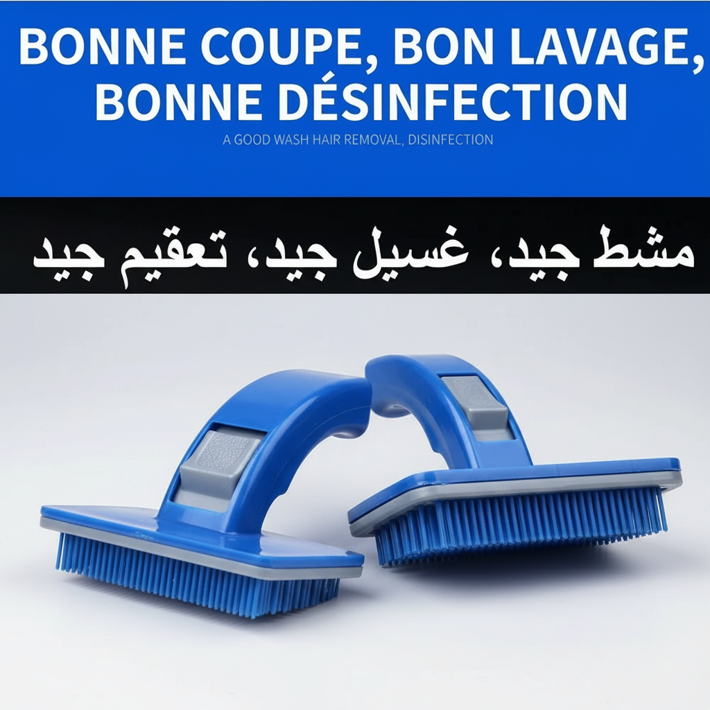 Brosse de Toilettage Autonettoyante pour Chien – HTT