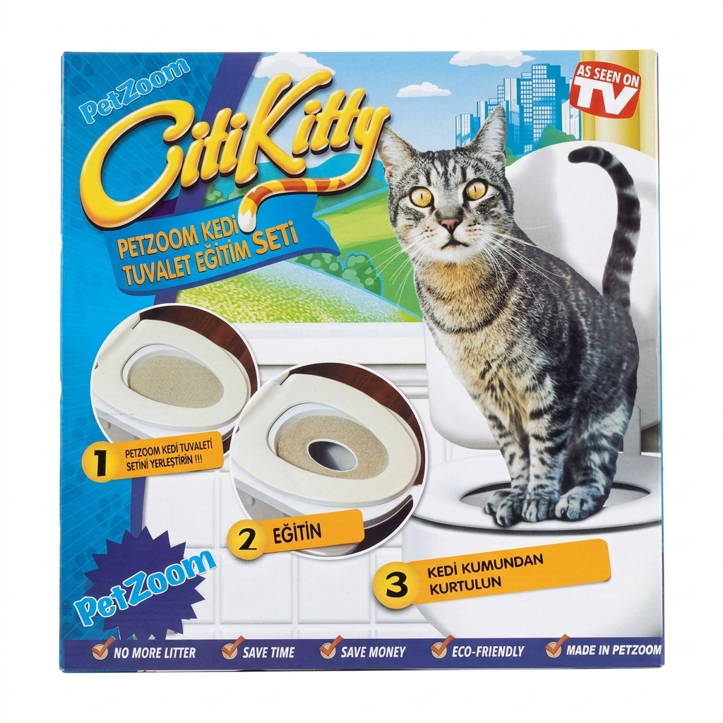 CitiKitty - Kit d'apprentissage des toilettes pour chat