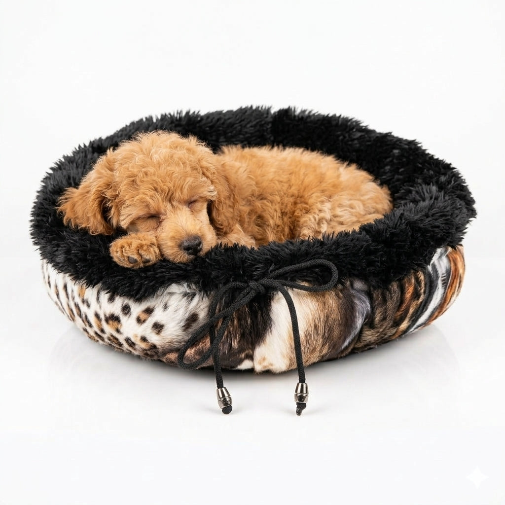 Panier Chouchou Luxe - Fourrure Ultra Douce pour Chat & Chien