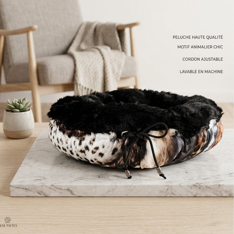 Panier Chouchou Luxe - Fourrure Ultra Douce pour Chat & Chien