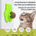كرة النعناع البري الدوارة للقطط - لعبة جدارية لاصقة