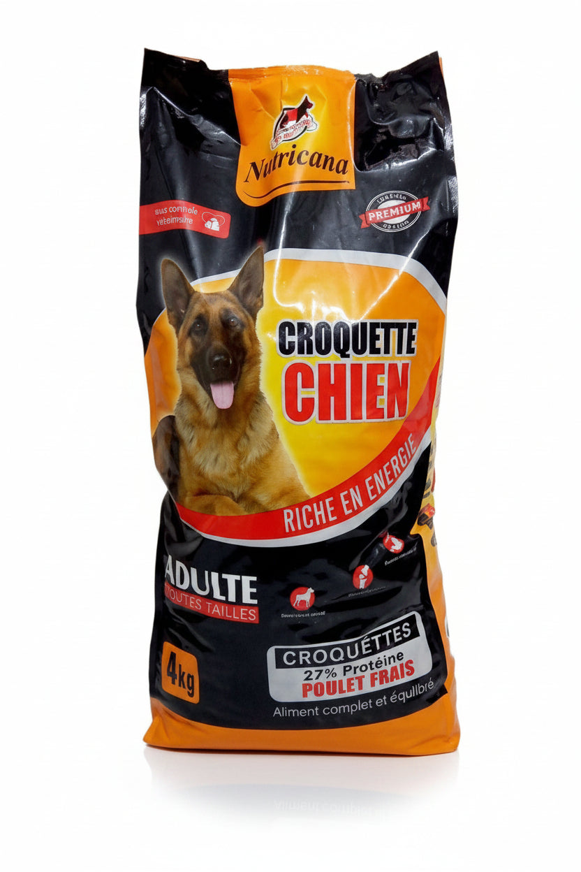 Nutricana Croquettes Chien Adulte 15kg - vue angle