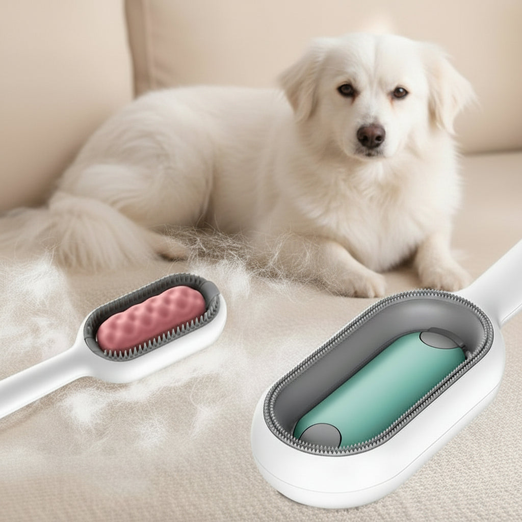 Peigne 3-en-1 pour chat - dimensions et mesures