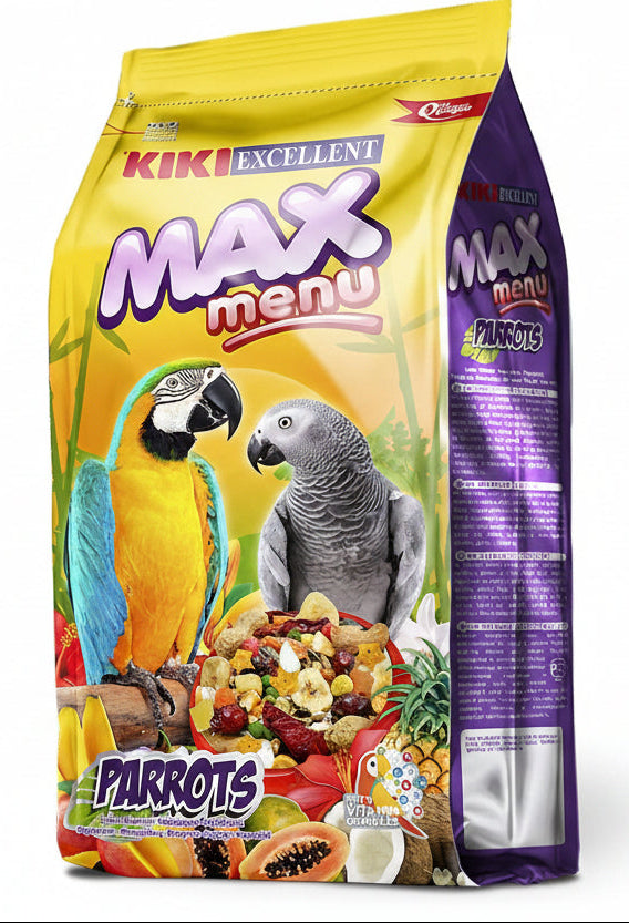 KIKI Max Menu Parrots - composition et valeurs nutritionnelles