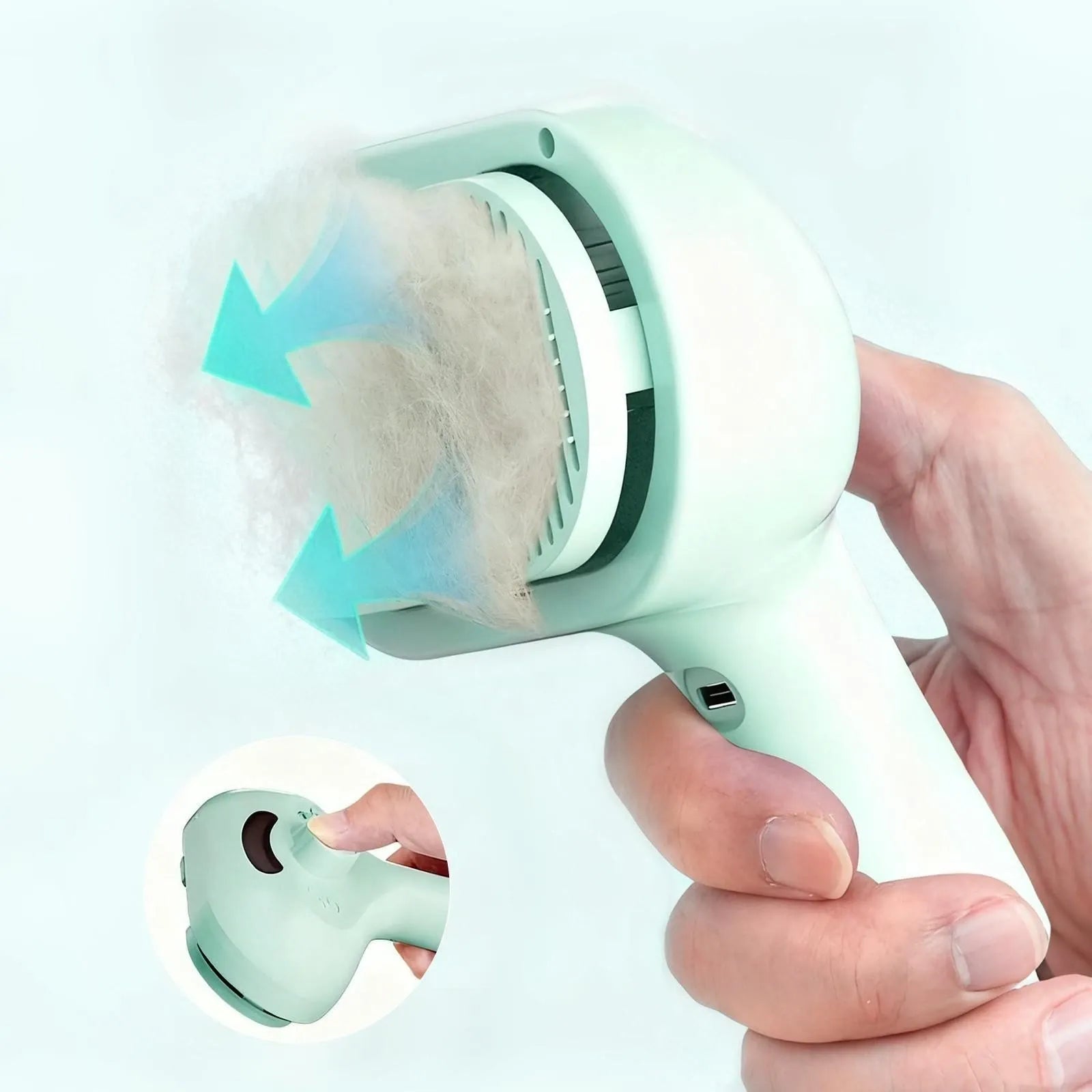Brosse électrique - dimensions 11.5cm x 20cm