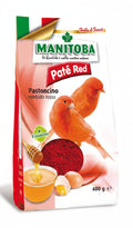 Manitoba Paté Red Pastoncino pâtée molle rouge pour canaris 400g