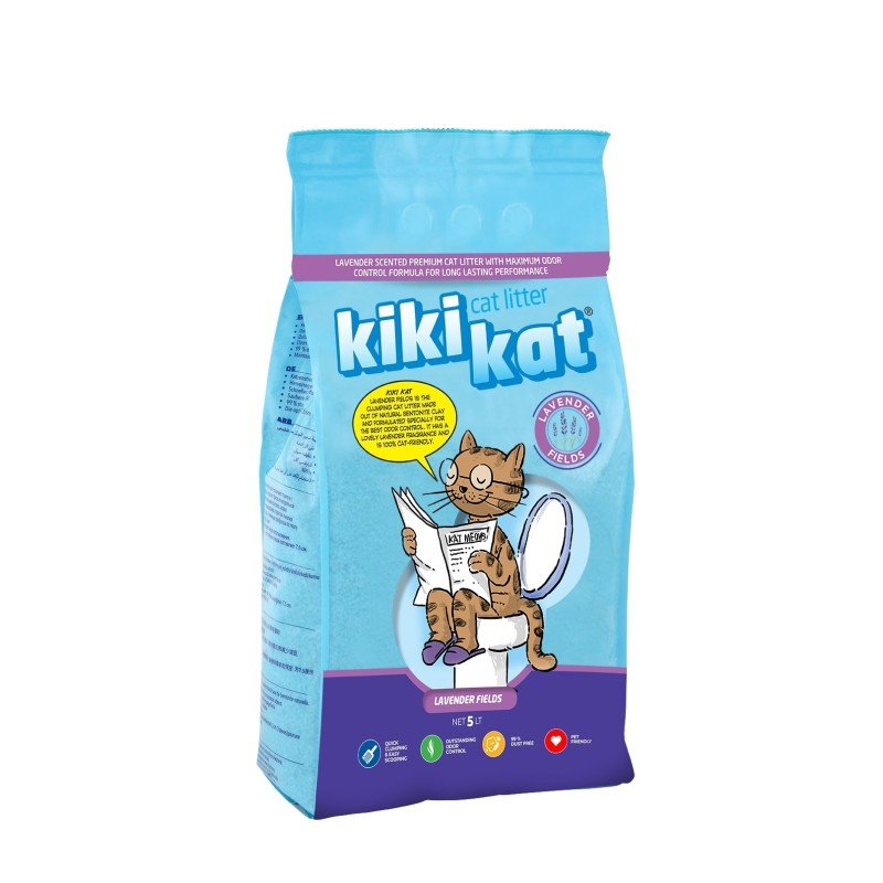 Kiki Kat Litière Agglomérante pour Chat – 6 Parfums | 5kg, 10kg, 20kg
