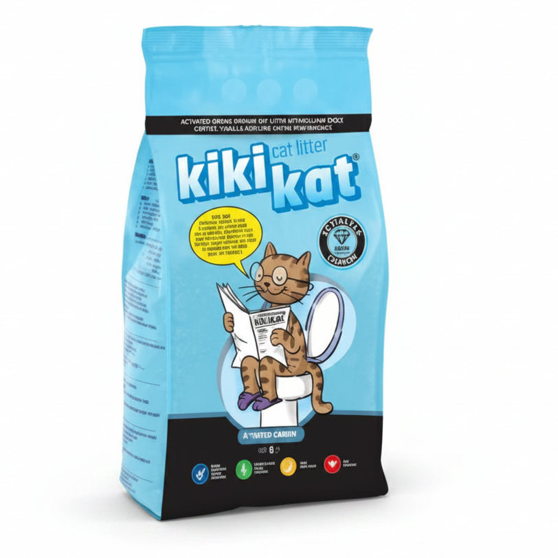 Kiki Kat Litière Agglomérante pour Chat – 6 Parfums | 5kg, 10kg, 20kg