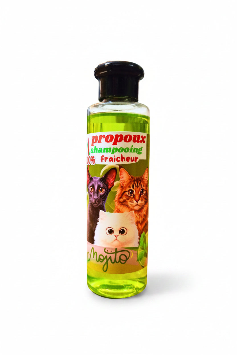 Propoux Shampooing Fraîcheur pour chat 250ml - Anti-puces