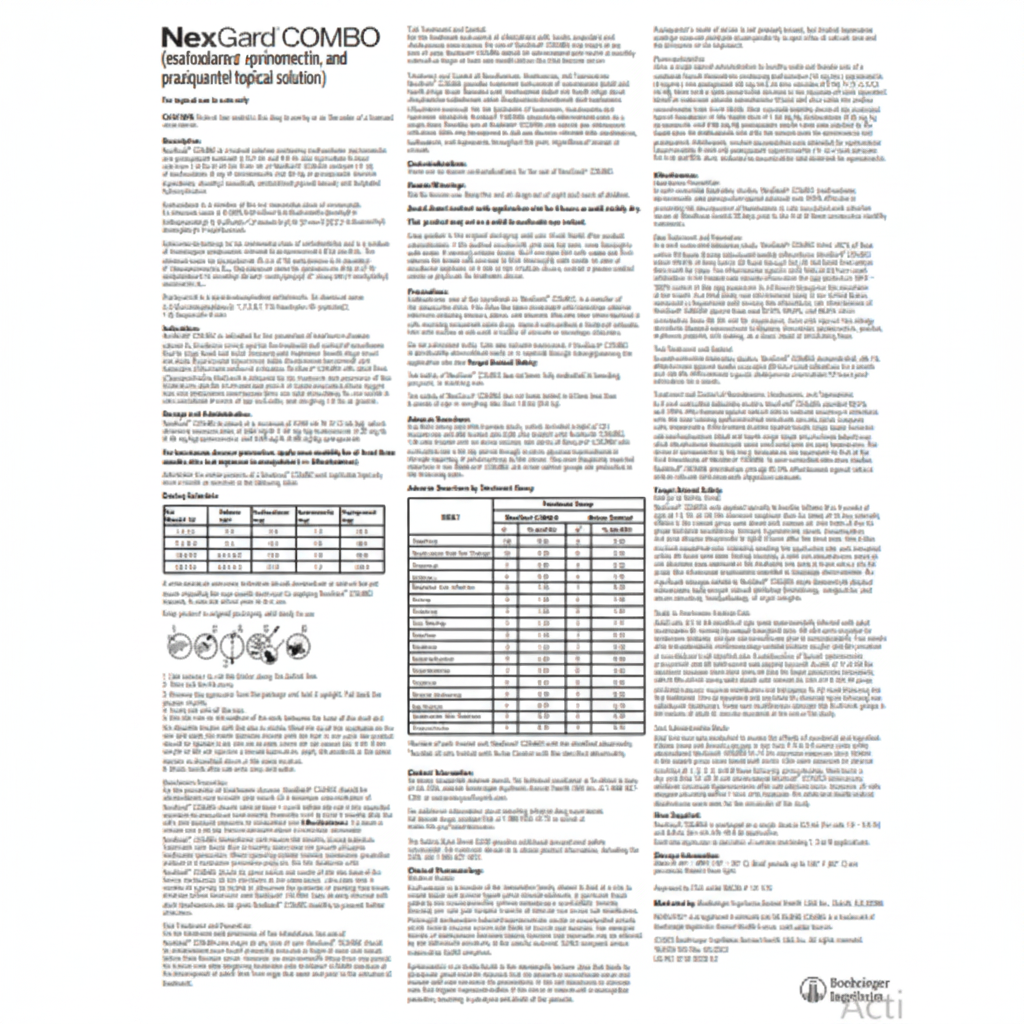 NexGard COMBO® – Pipettes Antiparasitaires pour Chat 2,5-7,5 kg