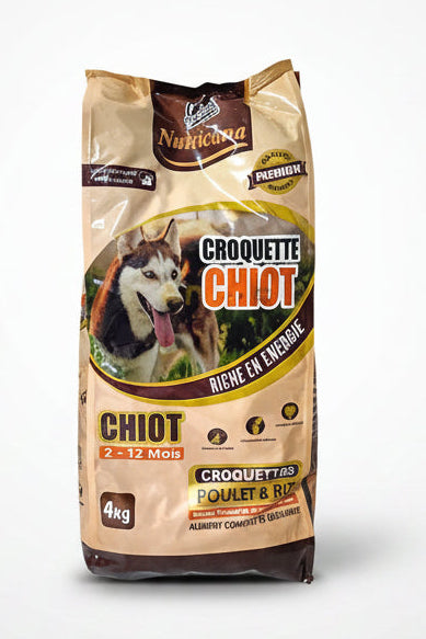Nutricana Croquettes Chiot 4kg - sac face avant
