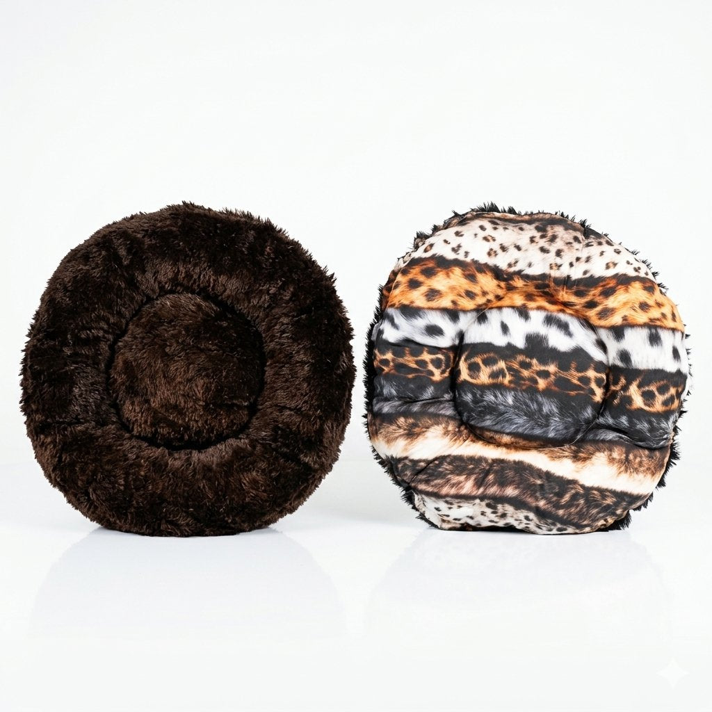 Panier Chouchou Luxe - Fourrure Ultra Douce pour Chat & Chien