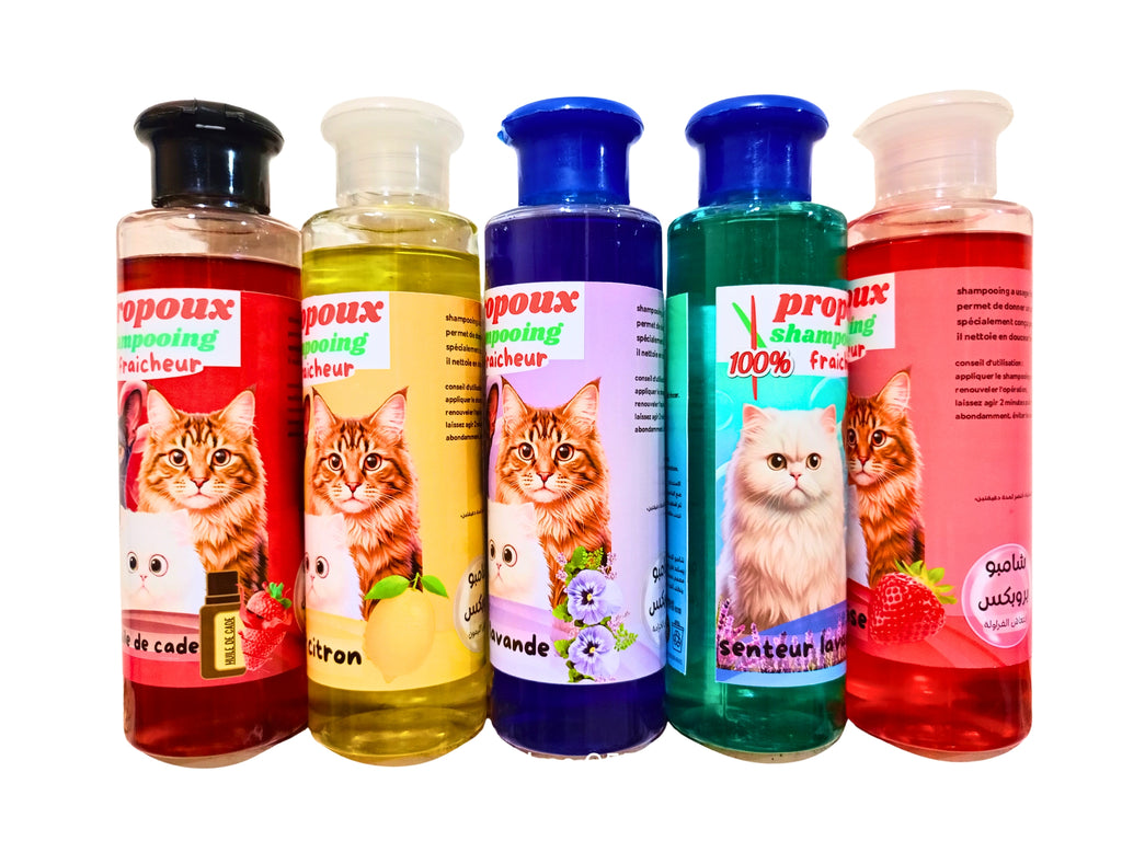 Propoux Shampooing Fraîcheur pour chat 250ml - Anti-puces