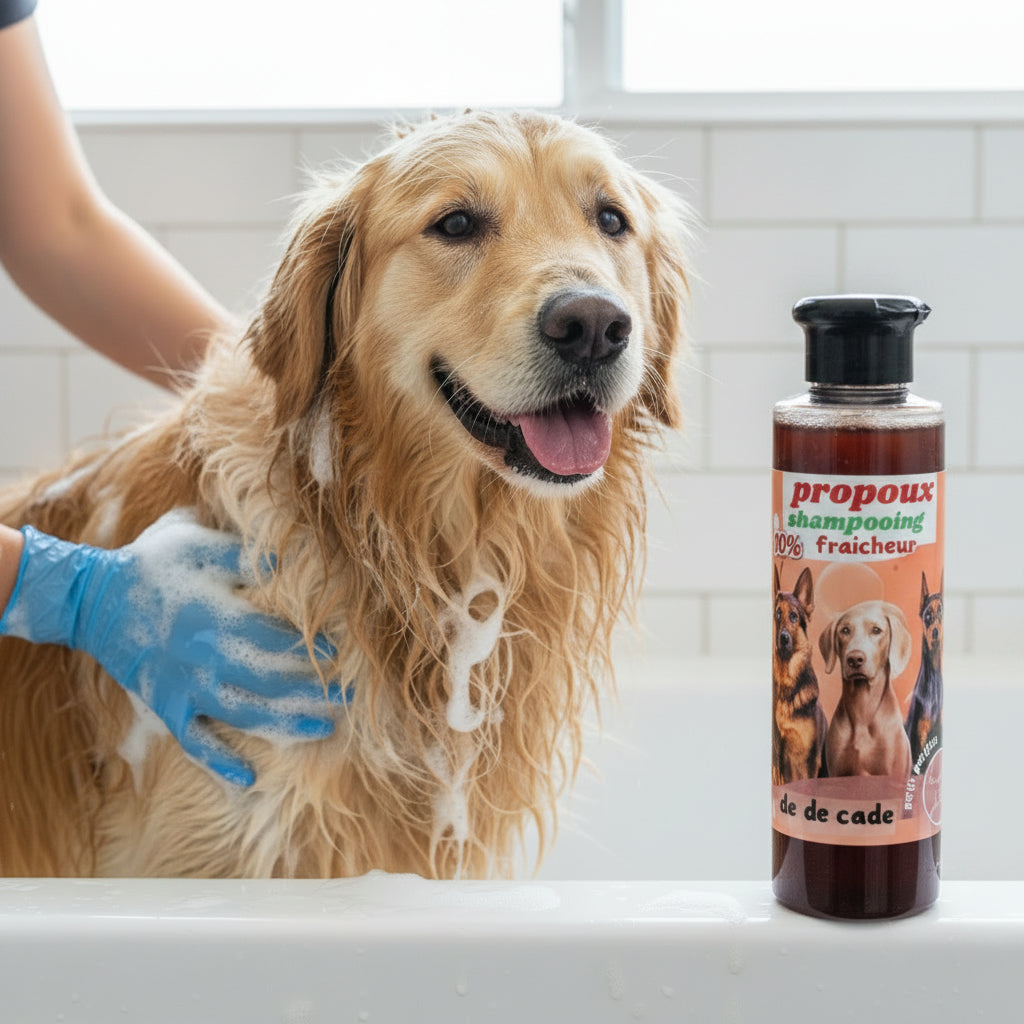 Propoux Shampooing Fraîcheur pour chien - Huile de Cade Anti-puces