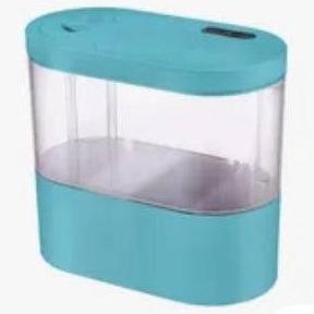 Mini Aquarium de Bureau 4L – Filtration & LED Multicolore